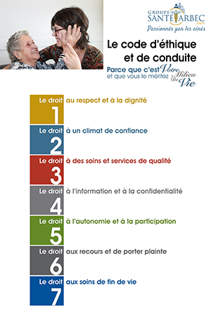 Code d'éthique 2018 Code d'éthique 2018